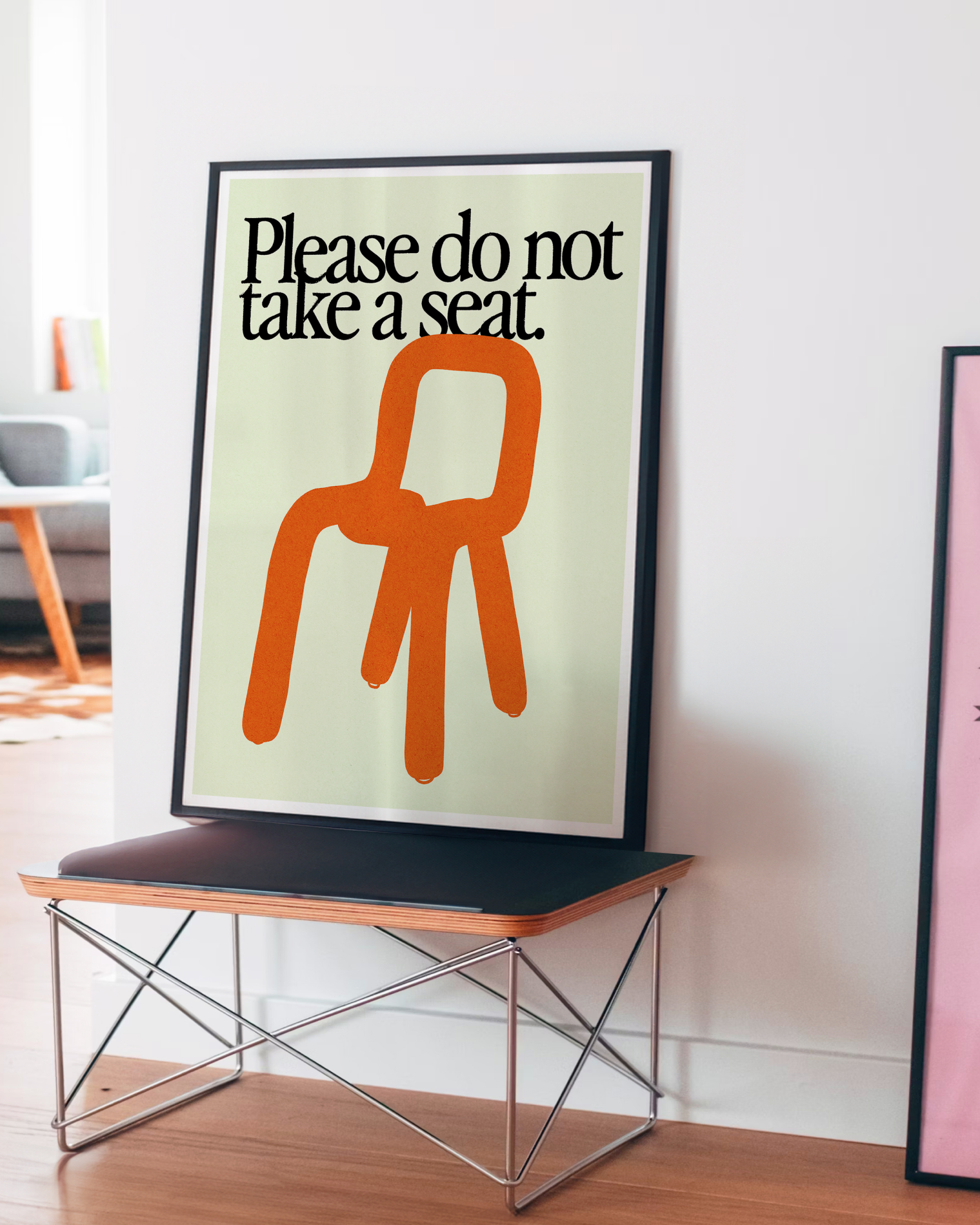 Please Do Not Take a Seat